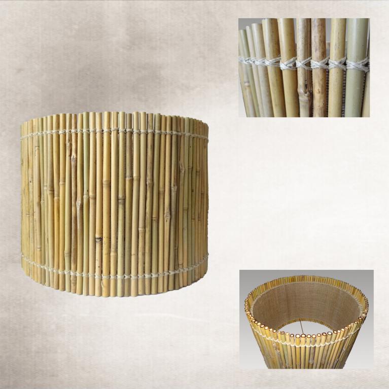 Abat-jour-tressage-bambou-doublure-toile-de-jute