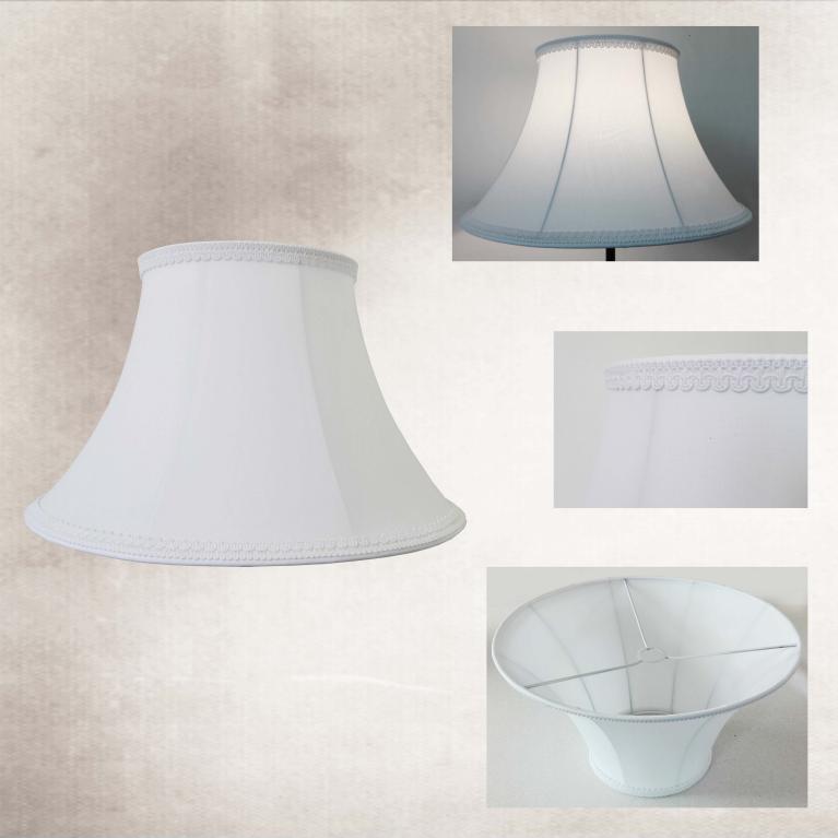 Abj pagode tendu coton blanc db blanche galon 